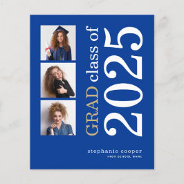 Orçamento 3 foto 2025 Anúncio de Graduação Azul