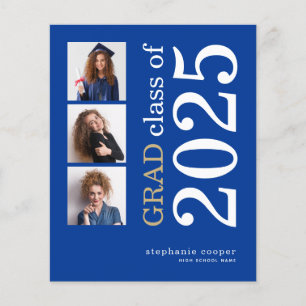 Orçamento 3 foto 2025 Anúncio de Graduação Azul