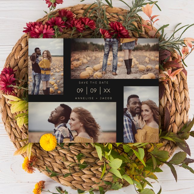 Orçamento 4 Fotos Colagem Casamento Moderno Minima (Criador carregado)