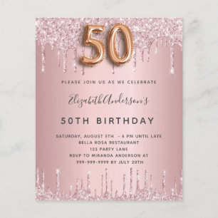Orçamento 50º Aniversário pingos de rosa poeire