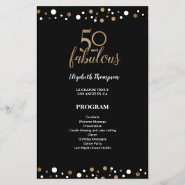 Orçamento 50 e fabuloso quinquagésimo Programa de