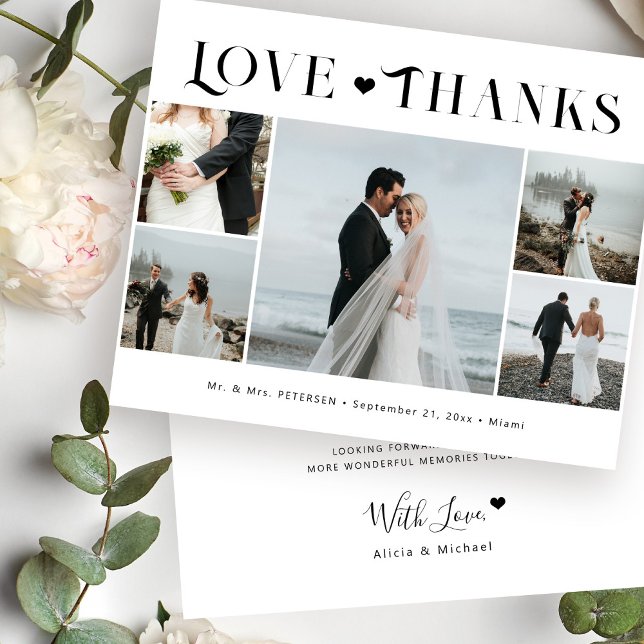 Orçamento 5 foto amor e obrigados obrigado de casa (Criador carregado)