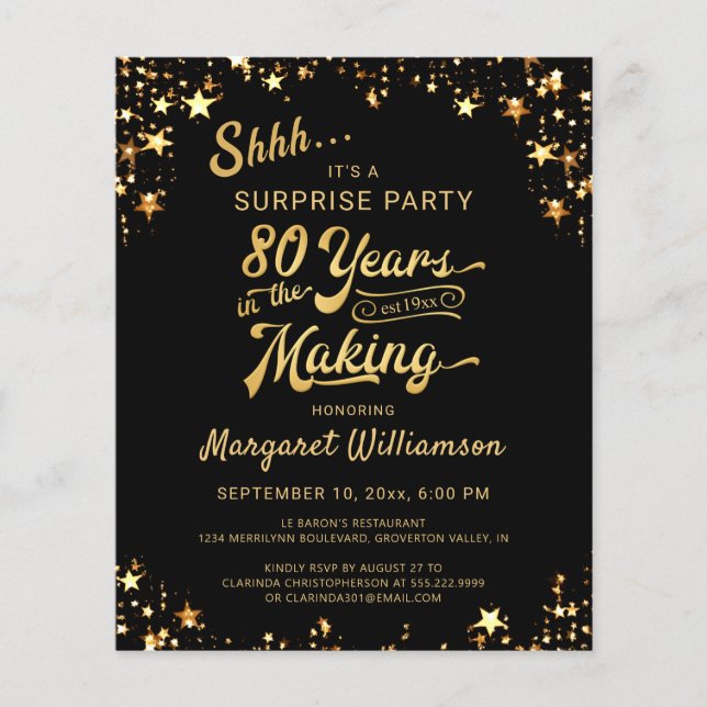 Orçamento 80 ANOS EM CONSTRUÇÃO Surpresa de Aniver (Frente)