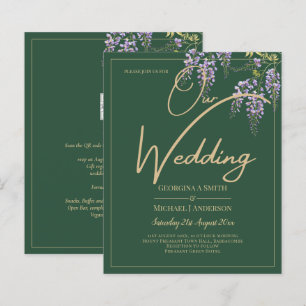 ORÇAMENTO All-in1 WISTERIA Dourado Texto WEDDING