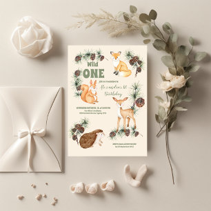 Orçamento Animais Selvagens de Floresta Um primeir