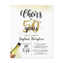 Orçamento Aniversário CHEERS PARA # ANOS Preto Dou