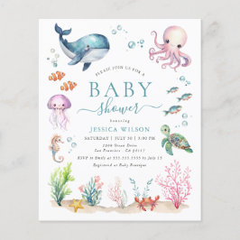 Orçamento Ao Abrigo Do Convite Para Chás de fralda