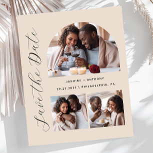 Orçamento Arch de 3 Fotografias - Salvar a Data