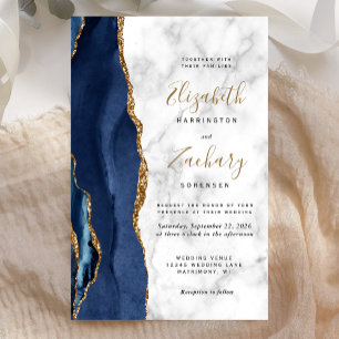 Orçamento Azul Marinho Ágata Mármore Casamento