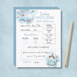 Orçamento Baleia Chá de Bebê Previsões e Dicas