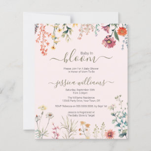 Orçamento Bebê em Flor Chá de Bebê de Flores Silve