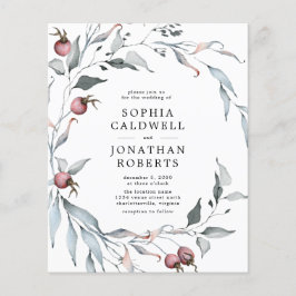 Orçamento Berries QR Código Casamento Convite para