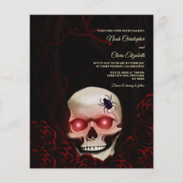 Orçamento Black floral gótica halloween