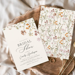 Orçamento Boho Chá de panela de flor selvagem