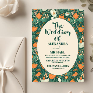 Orçamento Boho Chic Retro Colorido Floral Casament