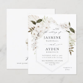 Orçamento Branco Boho Floral Casamento V3 LN