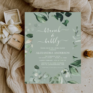 Orçamento Brunch e Chá de panela de Bubble Verde