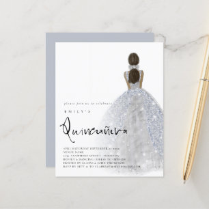 Orçamento Cabelo Escuro do Palhaço QR Quinceañera