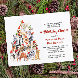 Orçamento Cão ao Longo do Natal Pet Business Convi