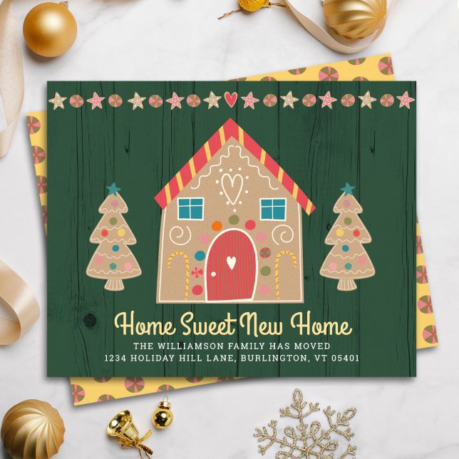 Orçamento Casa de Gengibre Mudamos Cartão Ferrugem (Criador carregado)