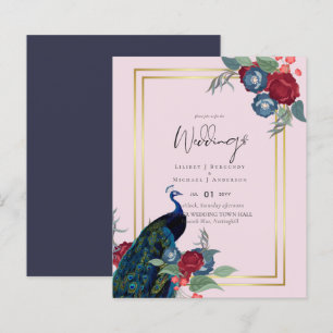ORÇAMENTO Casamento de Inverno Outono Azul Pavão