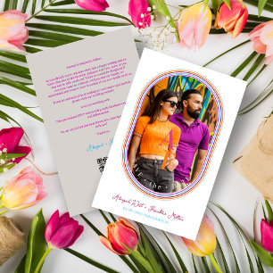 ORÇAMENTO Casamento Divertido Moderno Oval Minimal