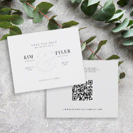 Orçamento casamento do CÓDIGO QR moderno salvar da