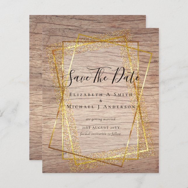 ORÇAMENTO CASAMENTO ECONOMICO SALVE AS DATAS Doura (Frente/Verso)