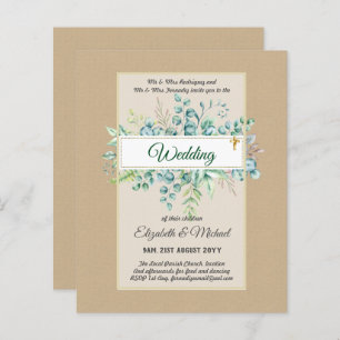 Orçamento Católico para a CASAMENTO Cristão Verde