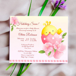 Orçamento Chapado em breve galinha rosa primavera