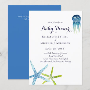 ORÇAMENTO Chuveiro de Bebê Vida Marinha Polvo Estr