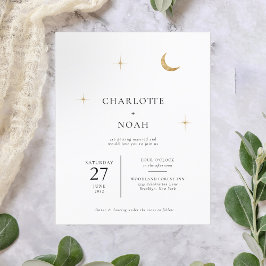 ORÇAMENTO Clássico Dourado Celestial Estrelas Casa