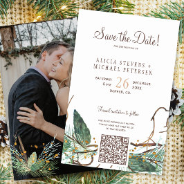 Orçamento código QR floresta FOTO casamento salvar