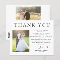Orçamento CÓDIGO QR foto moderna casamento agradec