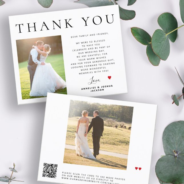 Orçamento CÓDIGO QR foto moderna casamento agradec (Criador carregado)