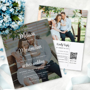 Orçamento código QR preto transparente 2 foto RSVP