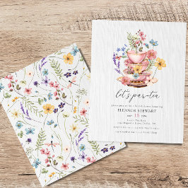 Orçamento Convite de festas de Chá Bridal de Flor