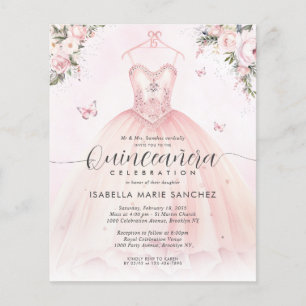 Orçamento Cor-de-Rosa Princesa Floral Rosa, Prince