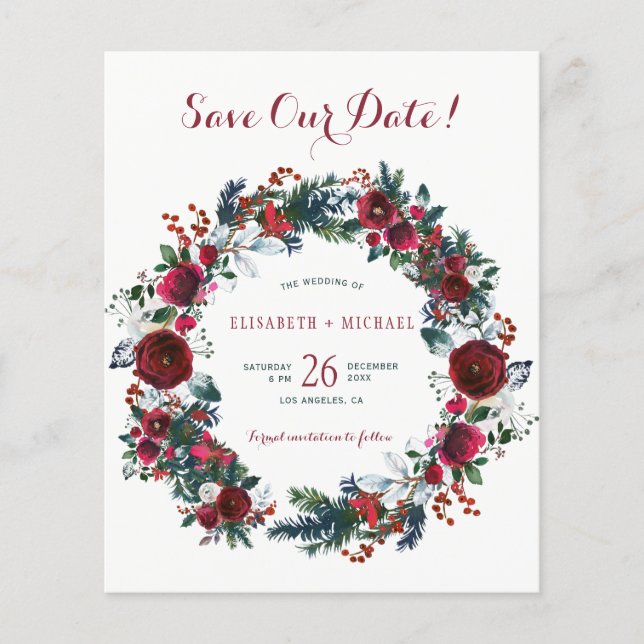 ORÇAMENTO coroa floral de inverno casamento save t (Frente)