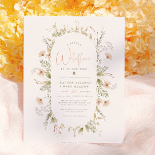 Orçamento de Chuvinha de Bebê Menina Boho Florzinh