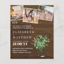 Orçamento de Convite para Casamento de Folha Verde