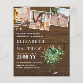 Orçamento de Convite para Casamento de Folha Verde