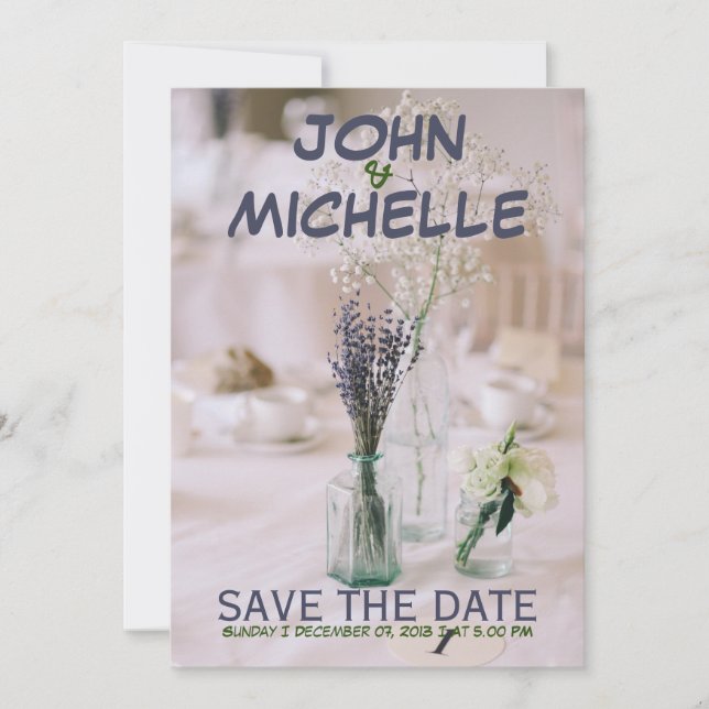 Orçamento de Convite Simples para Casamento (Frente)