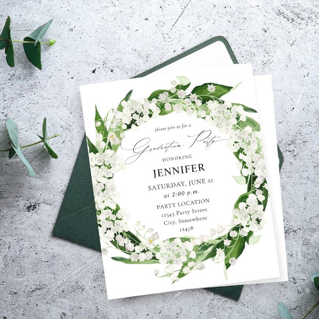 Orçamento de festa de formatura floral com lírio-d (Criador carregado)