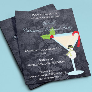 Orçamento de Martini para Festa de Natal Virtual d