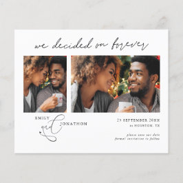 Orçamento Decidido no Forever 2 Fotos Salvar Data