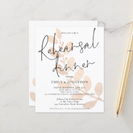 Orçamento deixa convite para Janto de ensaio de ca