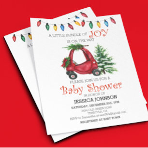 Orçamento do Chá de Bebê do Caminhão de Natal