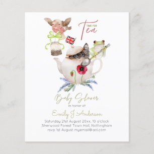 Orçamento do Chá de fraldas do Partido do Chá de M