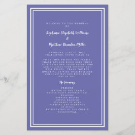 Orçamento do Programa da Cerimônia de Casamento Vi